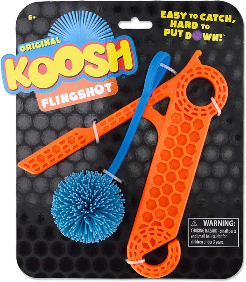 Koosh Flingshot - Special Ball Made Just for Flinging! - Easy to Catch, Hard to Put Down - Ages 6+ - Image 2
